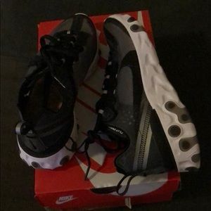 Nike Shoes - Nike React Element 87 anthracite/blk-white sz 4.5 Nike Shoes - Nike React Element 87 anthracite/blk-white sz 4.5